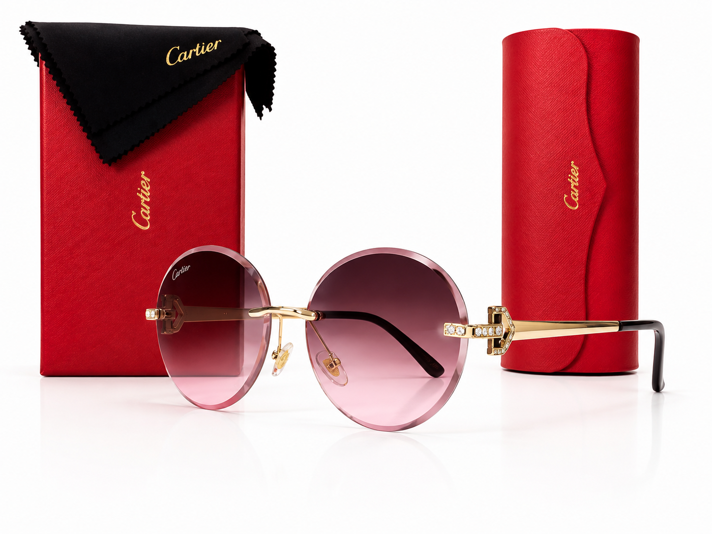 Lente de sol cartier a 1.1 premium